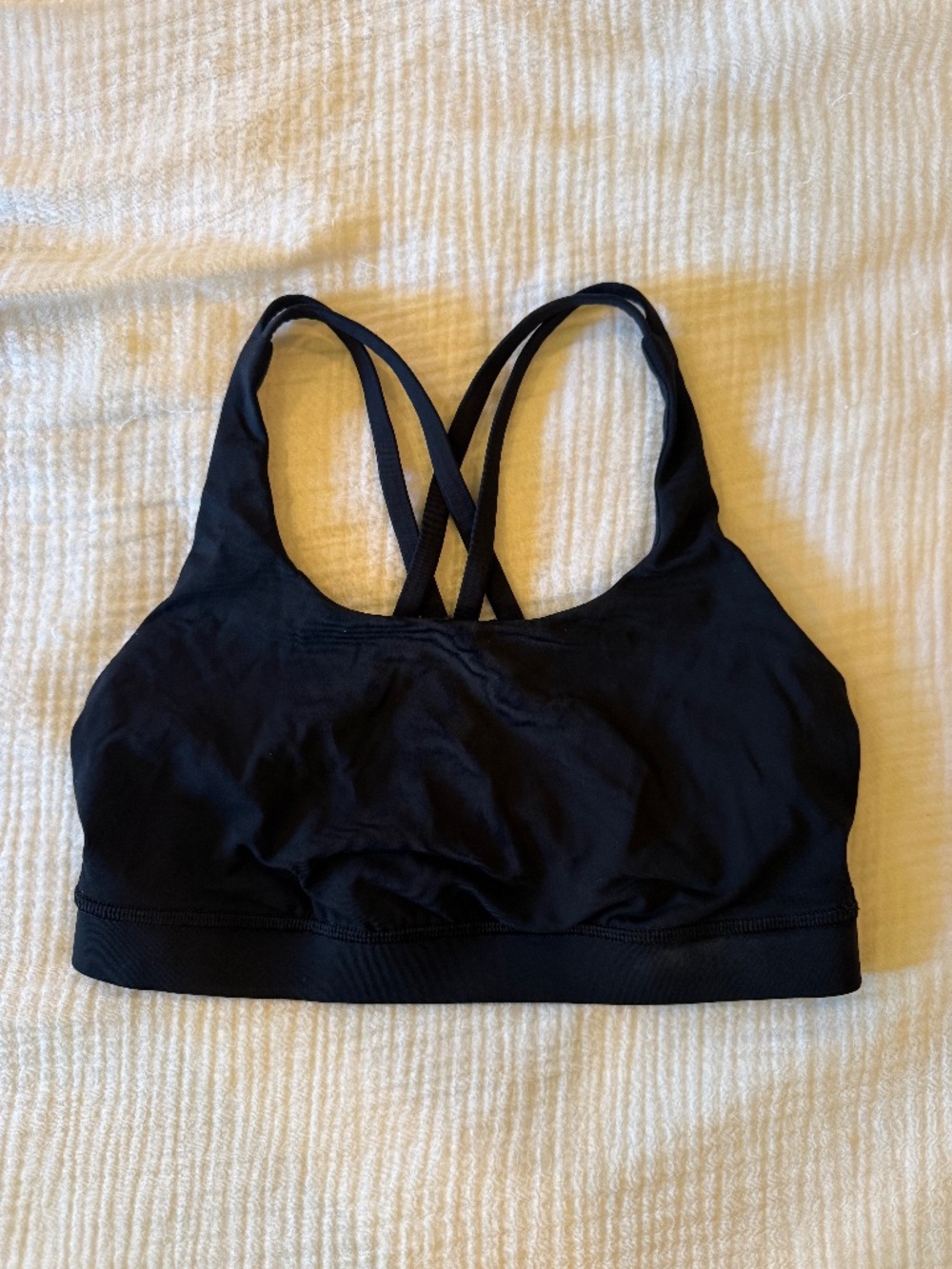 Lululemon Black Sports Bra